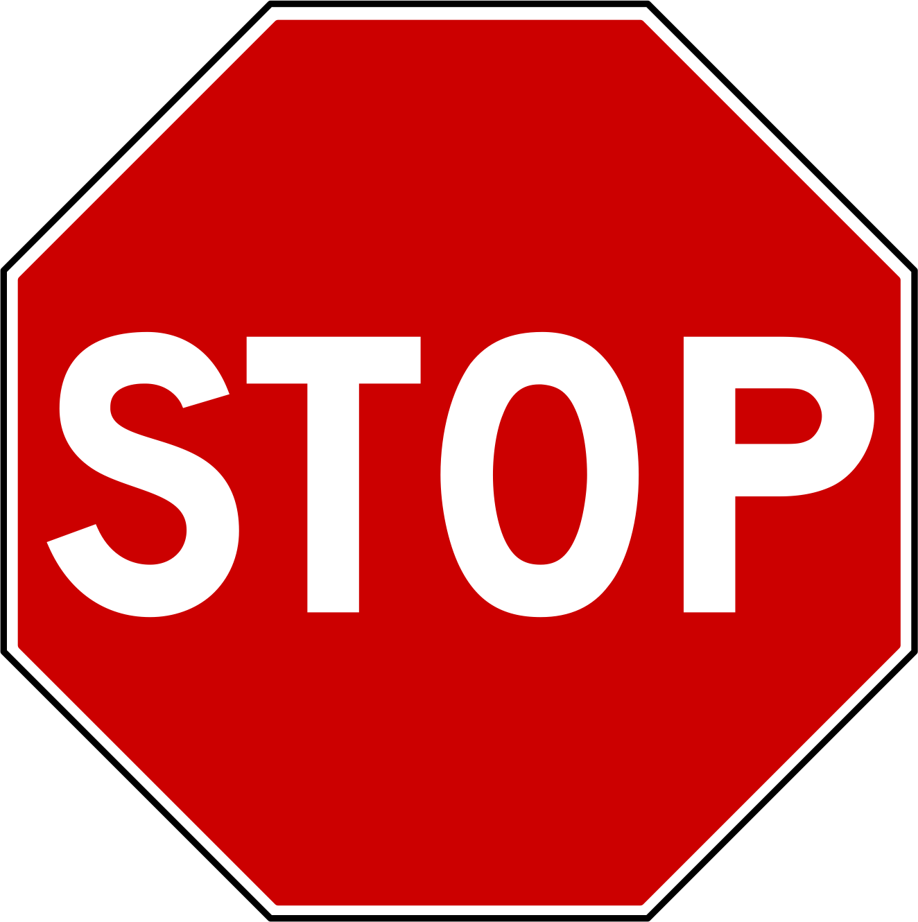 Rambu STOP adalah rambu perintah yang mewajibkan setiap pengemudi untuk berhenti sepenuhnya sebelum garis henti, zebra cross, atau sebelum memasuki persimpangan.